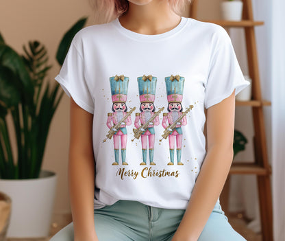 Nutcracker Friends Clipart, Glitter Nutcracker Friends png Clipart, Pink Nutcracker Friend Clipart, Pink Christmas Clipart, Christmas png