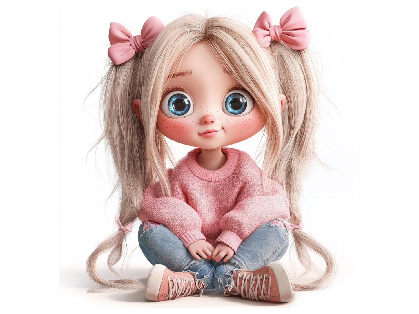 Lustige Mädchen-Cliparts (PNG), Aquarell-Cliparts von lustigen Mädchen, Cliparts von schrägen Mädchen, lustige Mädchen-PNGs, Mädchen-PNGs, Cliparts von Mädchen mit lockigen Haaren