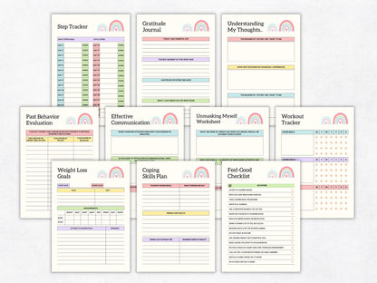 Autism Planner Template Printable, Autism Planner Adult, Autism Planner Binder, Daily Autism Planner, Autism Digital Planner Printable