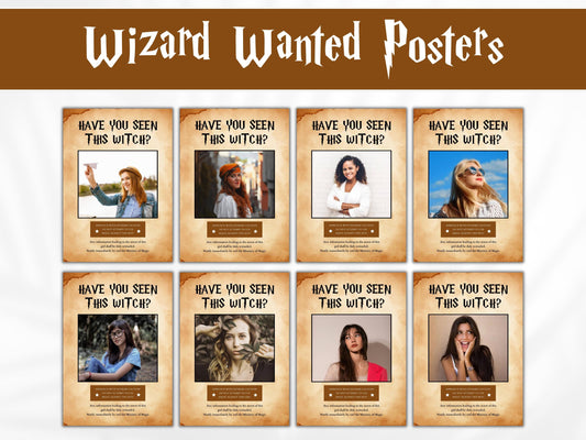Modèle d'affiche personnalisée « Magicien recherché » (Téléchargement instantané)