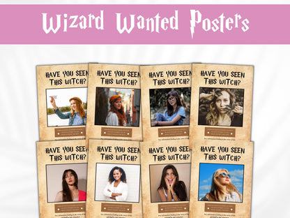 Personalisiertes Geburtstagsplakat „Zauberer gesucht“ (Digitaler Download)