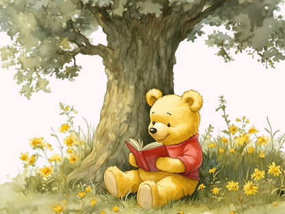 Watercolor Pooh Clipart Bundle png, Classic Pooh Clipart png, Classic Winnie The Pooh Clipart, Winnie Pooh Clipart, Bear Clipart png