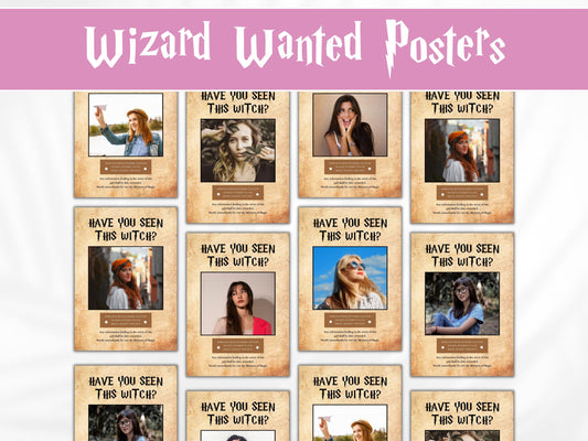 Affiche personnalisée « Magicien recherché » pour une fête d'anniversaire (Téléchargement numérique)