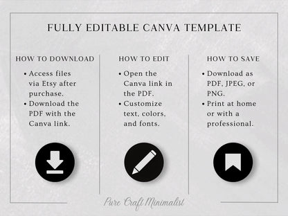 Summer Bucket List Printable: Fun Family Activities (Canva Template, US Letter Size)