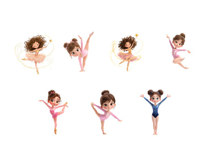 Watercolor Gymnastic Clipart Bundle, Gymnastic png Bundle, Gymnastic Clipart png, Gymnastic Girl Clipart, Gymnastic High Quality png