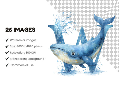 Animal Alphabet Clipart, Watercolor Cute Alphabet png Bundle, Cute Animal Alphabet Clipart, Animal Letter Clipart, Nursery Decor