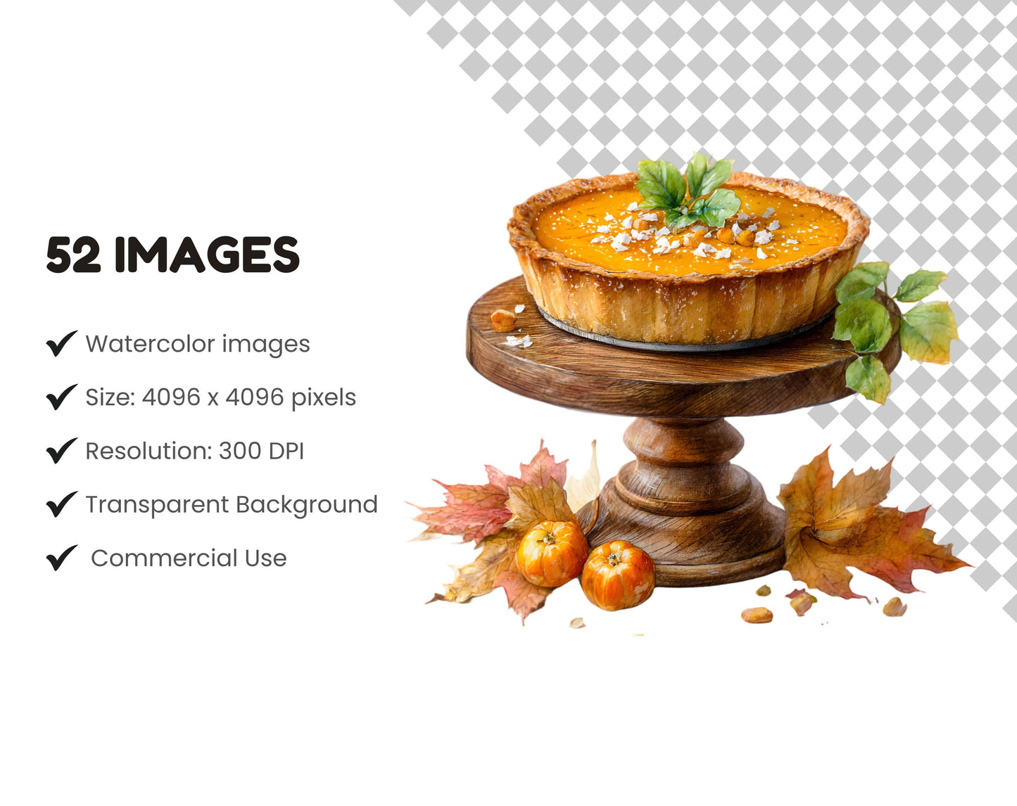 Autumn Clipart, Watercolor Autumn Clipart Bundle, Fall Clipart, Autumn Girl Clipart, Autumn png, Cozy Fall Clipart, Autumn Leave Clipart