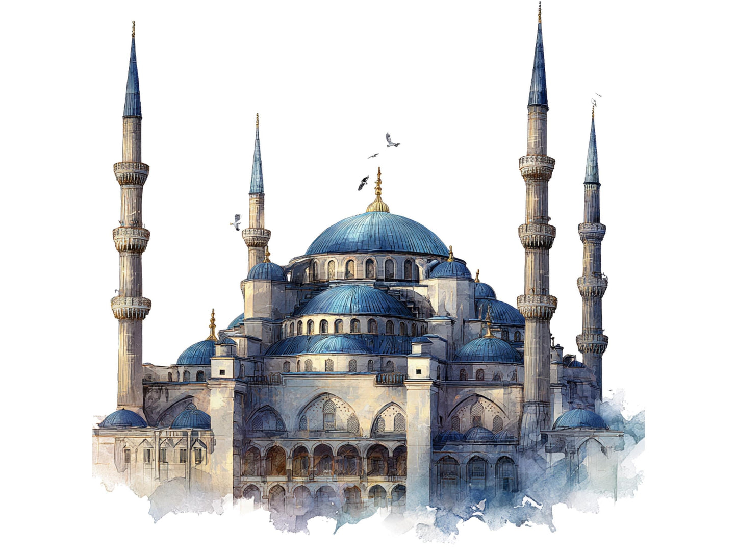 DIY Download Landmark Clip art Bundle