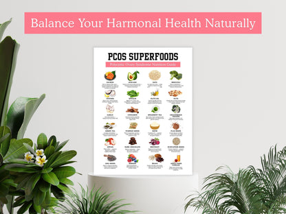 PCOS Diet Food List, Nutrition Guide (Printable PDF)