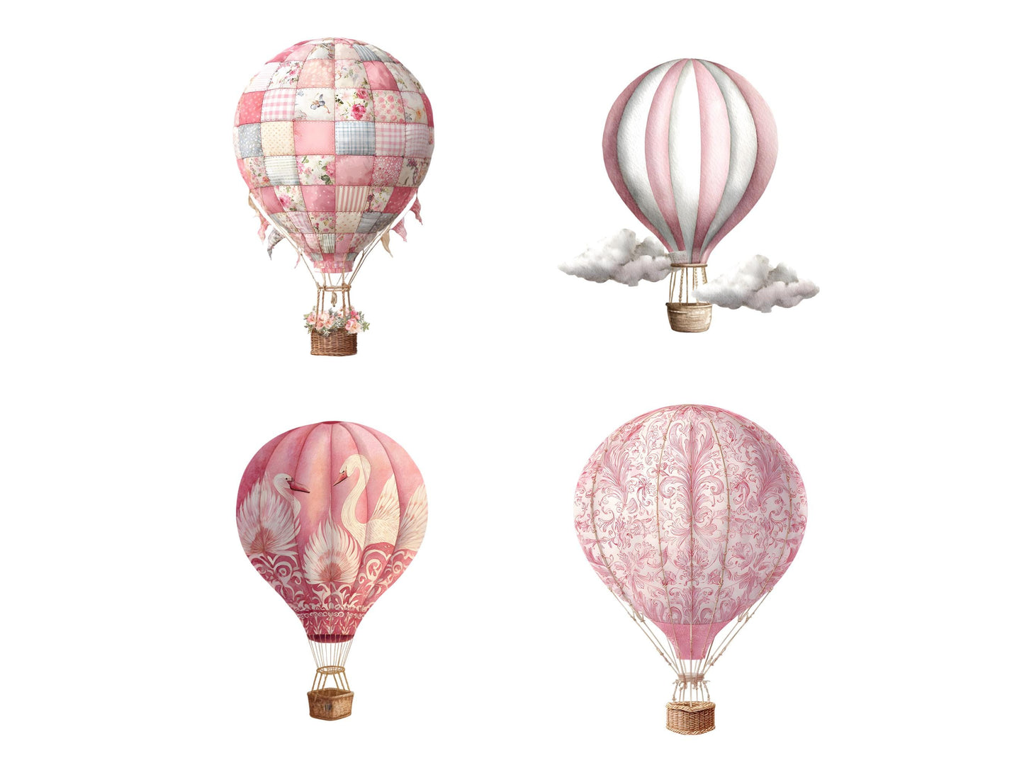 DIY Download balloon clip art bundle