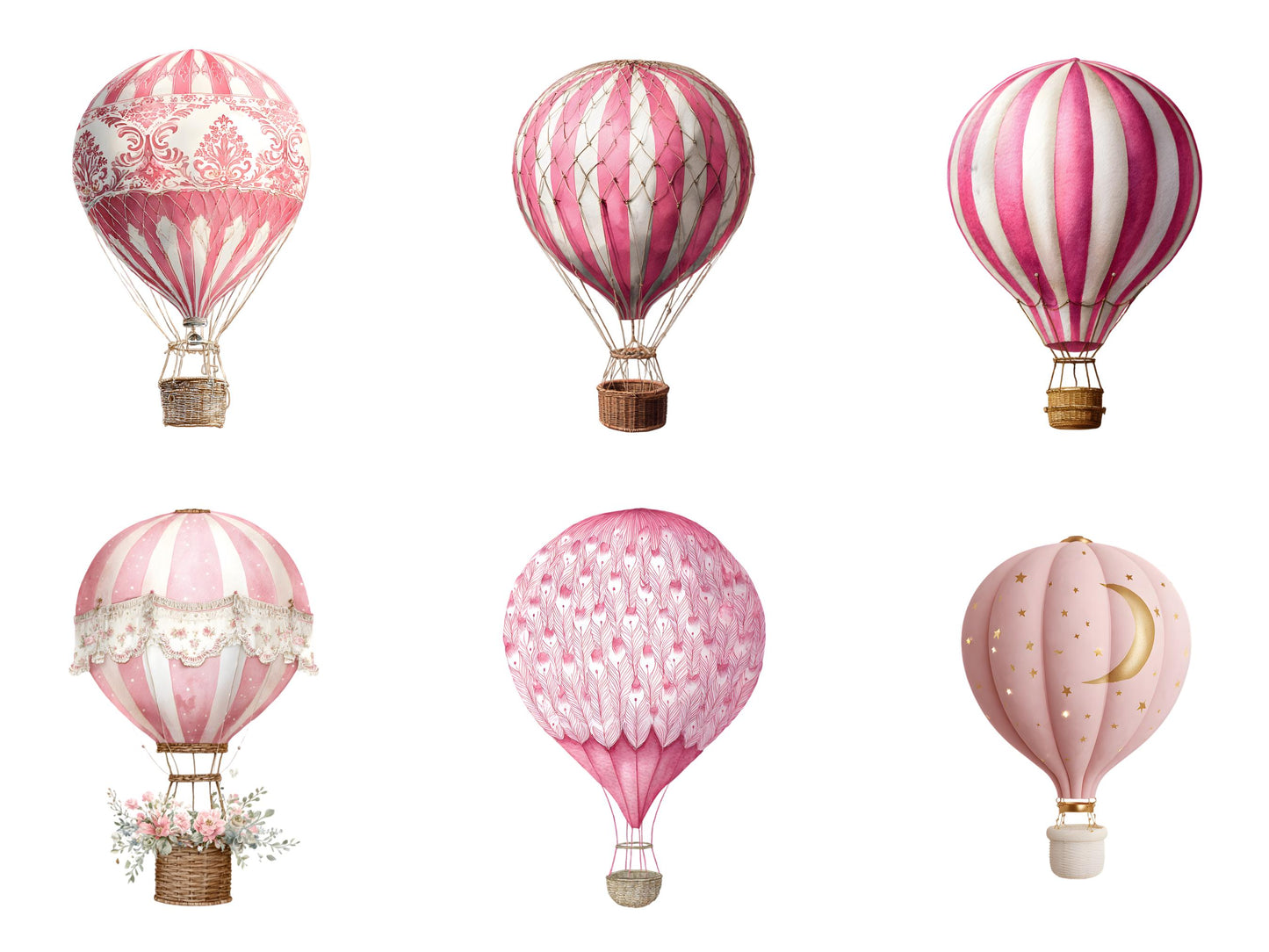 DIY Download balloon clip art bundle