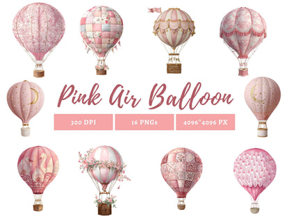 DIY Download balloon clip art bundle