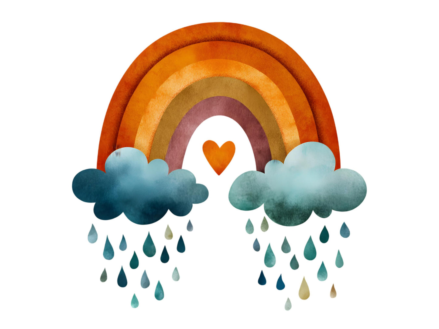 Regenbogen-PNG-Bundle, Aquarell-Regenbogen-Clipart, Regenbogen-Clipart, Pastell-Regenbogen-PNG, Boho-Regenbogen-PNG, Regenbogen-Silhouette, Hochwertiges PNG