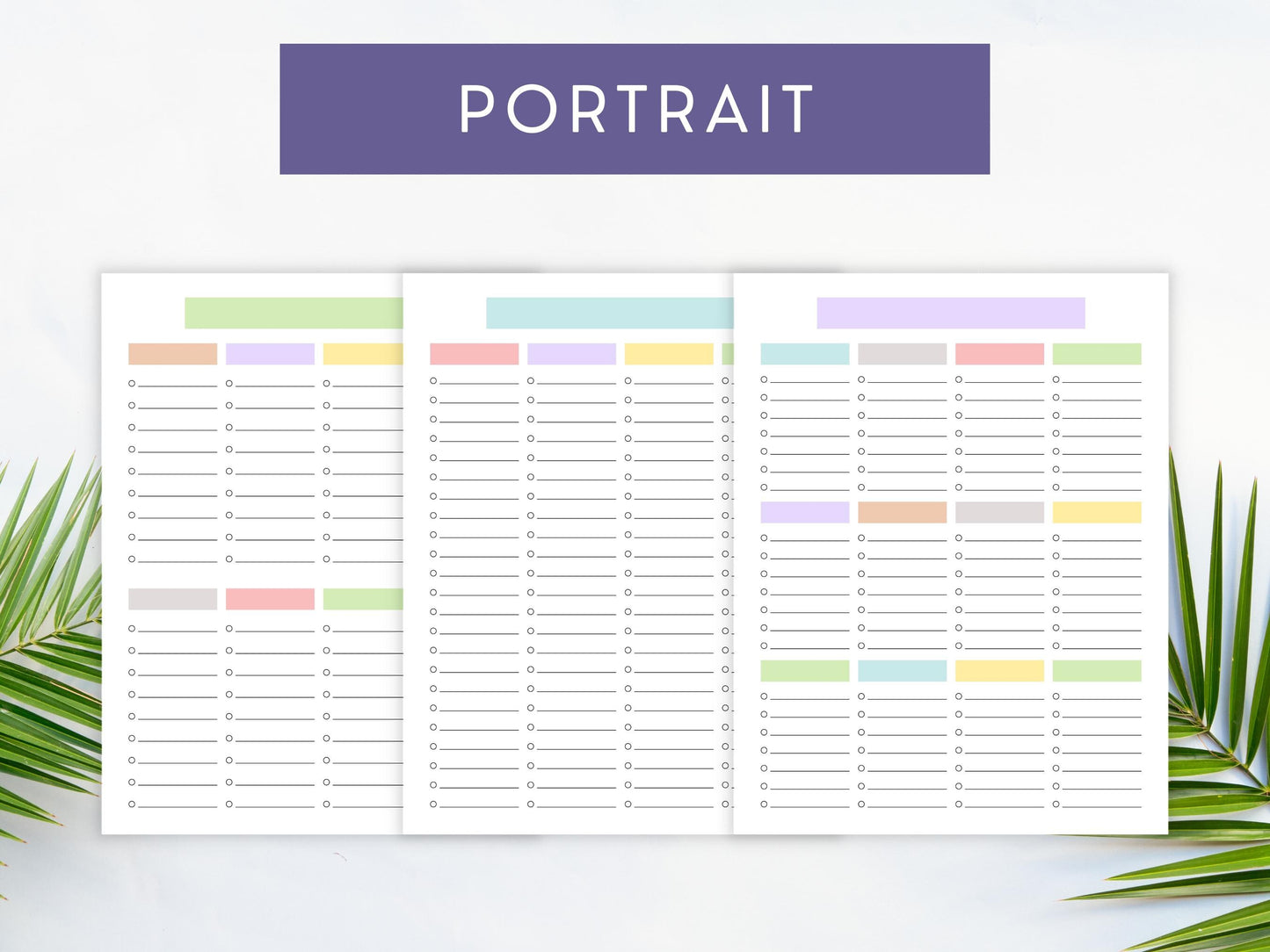 Printable Master Task List, Master To Do List, Master List Planner Template, Master Blank Checklist, Master Checklist, Digital Download