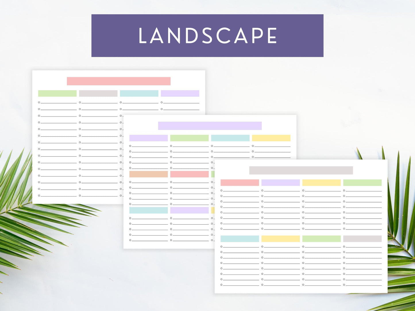 Printable Master Task List, Master To Do List, Master List Planner Template, Master Blank Checklist, Master Checklist, Digital Download