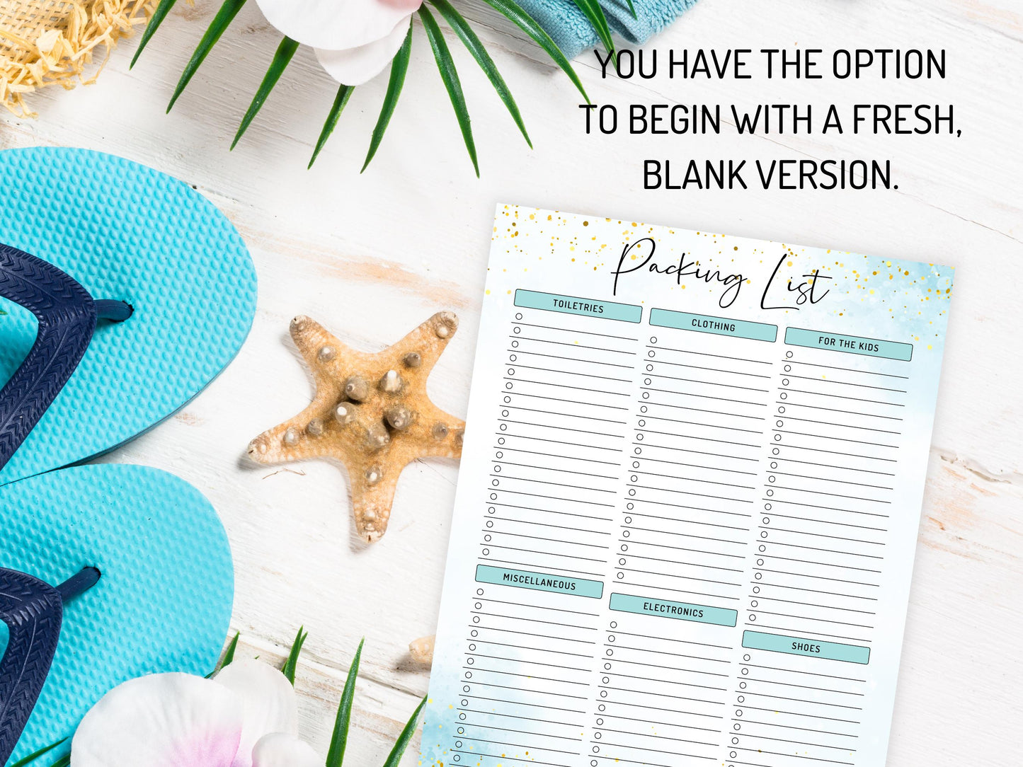 Packing List Template Printable, Editable Pack List, Vacation Packing List, Packing Checklist, Packing List Planner, Kids Packing List