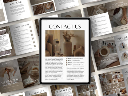 Modèle d'ebook modifiable, guide de coaching, pour les propriétaires de petites entreprises, fichier de 45 pages