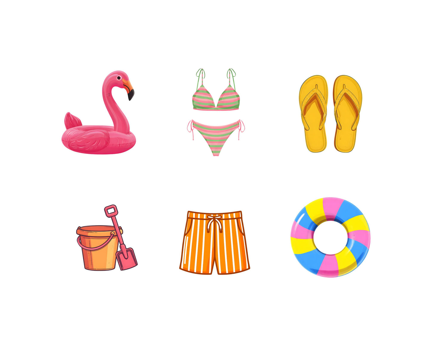 100 Summer Beach Clipart Bundle, Watercolor Beach Party Clipart, Tropical Beach Elements png, Pool Party Clipart, Beach png, Fun Beach png