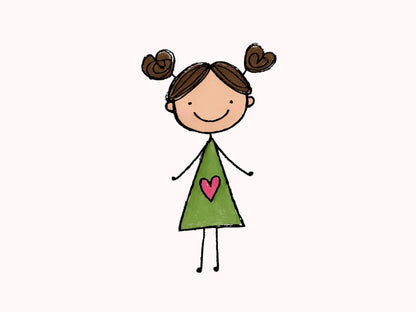 Clipart-Bundle mit Strichmännchen, Strichmännchen-PNG, Schulkinder-PNG, kommerzielle Nutzung, Sofort-Download