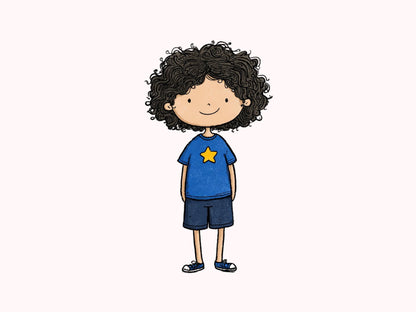 Clipart-Bundle mit Strichmännchen, Strichmännchen-PNG, Schulkinder-PNG, kommerzielle Nutzung, Sofort-Download